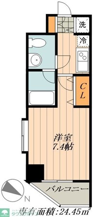 カレント新栄の物件間取画像